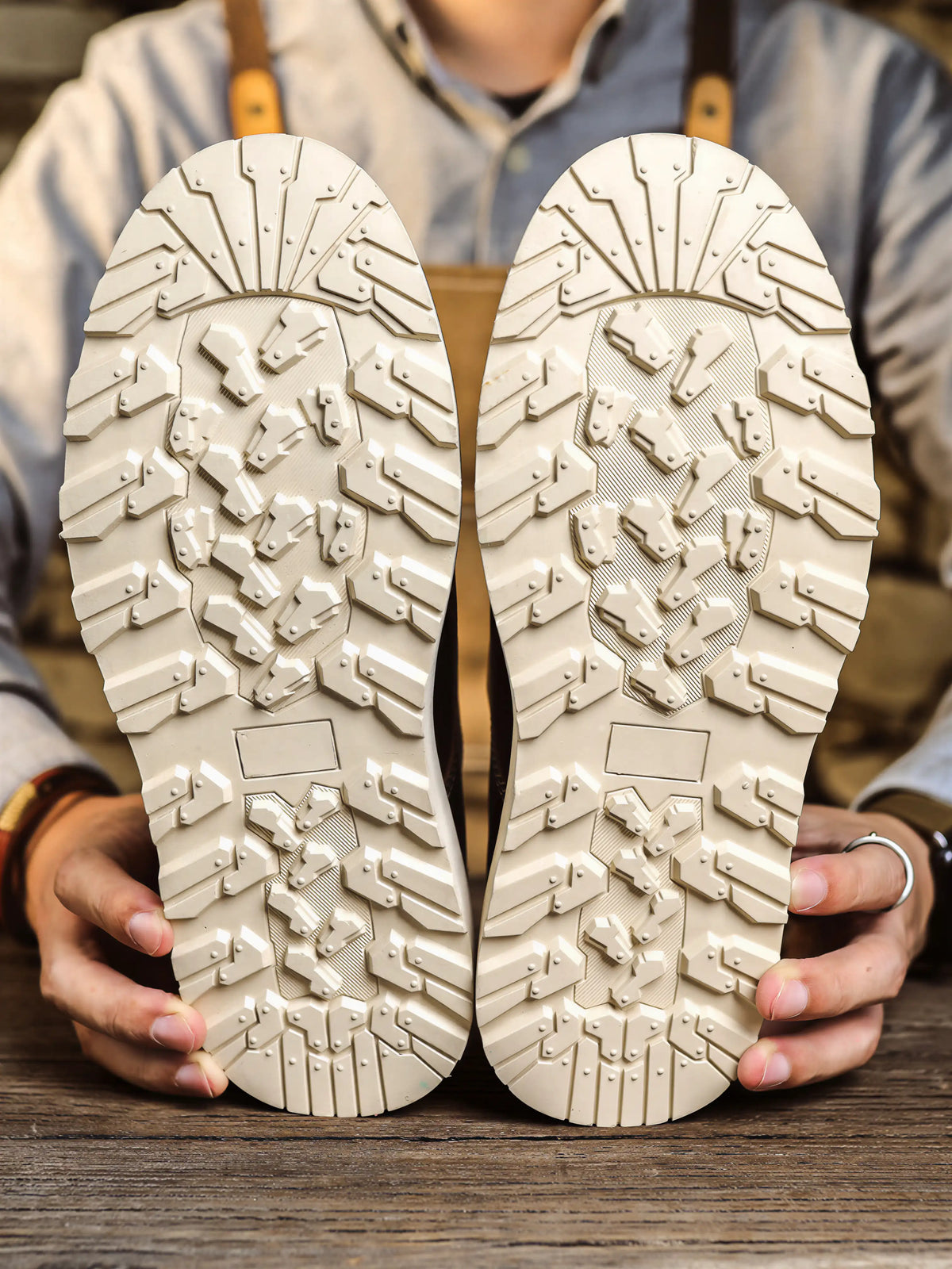 Americana-style Low-top Breathable Outdoor Work Shoes