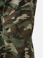American Retro Camouflage Cargo Pants