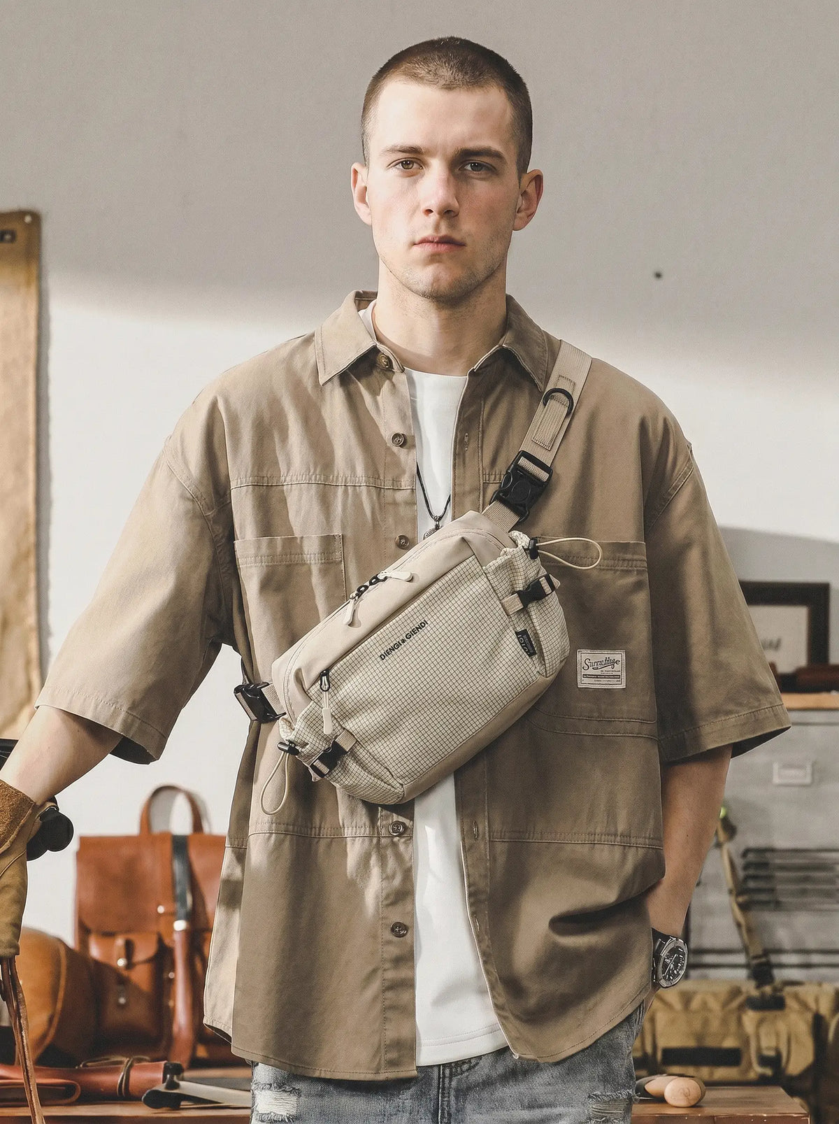 Lightweight Outdoor Sports Sling Bag / Crossbody Bag