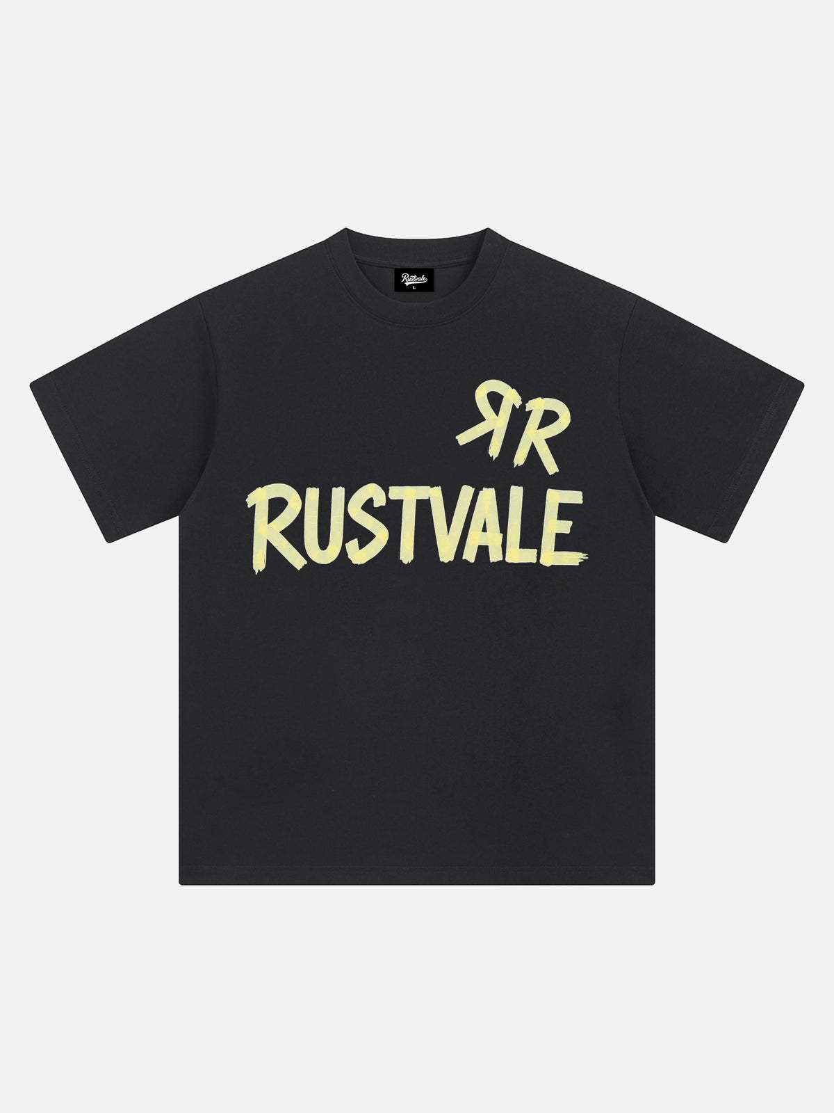 Rustvale Tape Effect Letter Tee