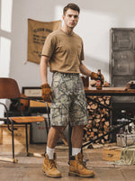 American-Style Camouflage Cargo Shorts