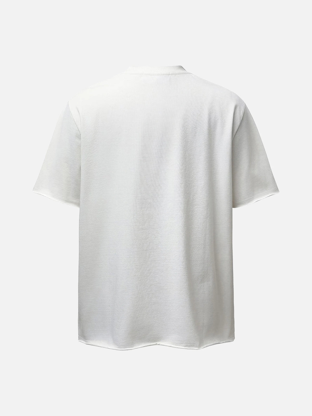 T-Shirt mit einzigartigem Schulterausschnitt-Design
