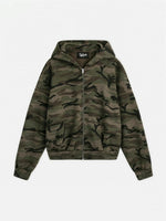 American-style Camouflage Hoodie Jacket