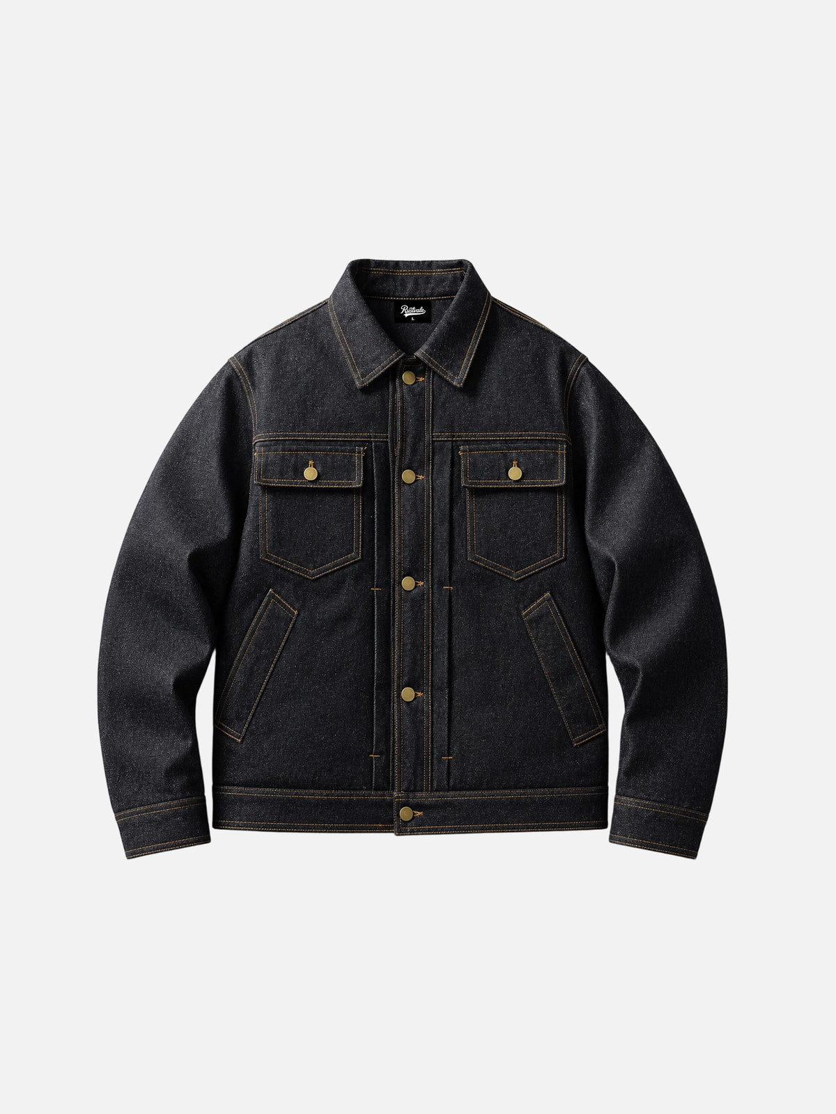 Retro American Casual Style Cotton Work Jacket