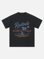 "it's Time To Relax" Summer Graphic Tee