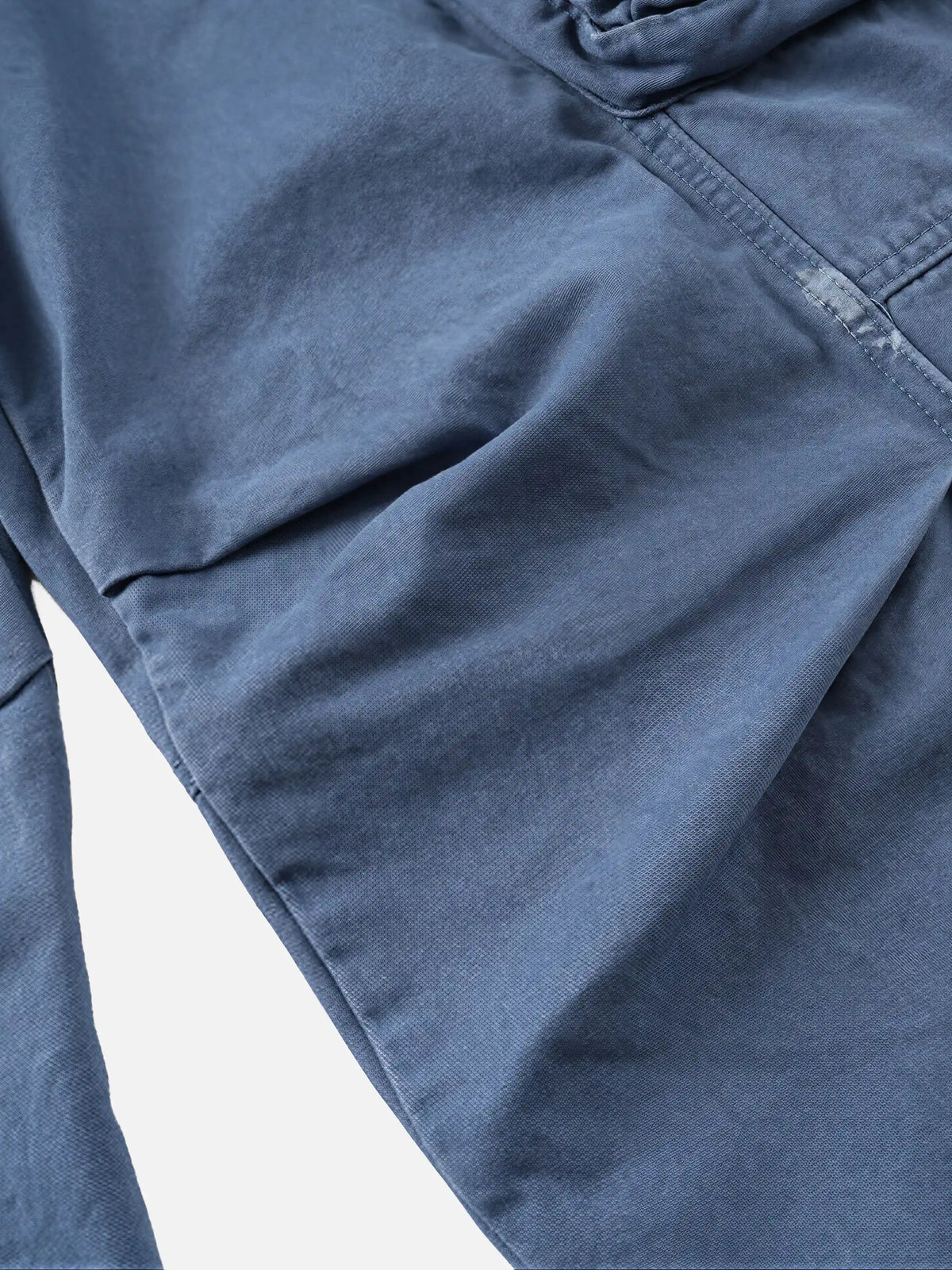 Multi-pocket, Star-patch Wide-leg Cargo Pants