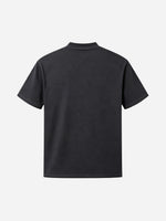 Unisex Premium Vintage-effect Loose-fit Printed T-shirt