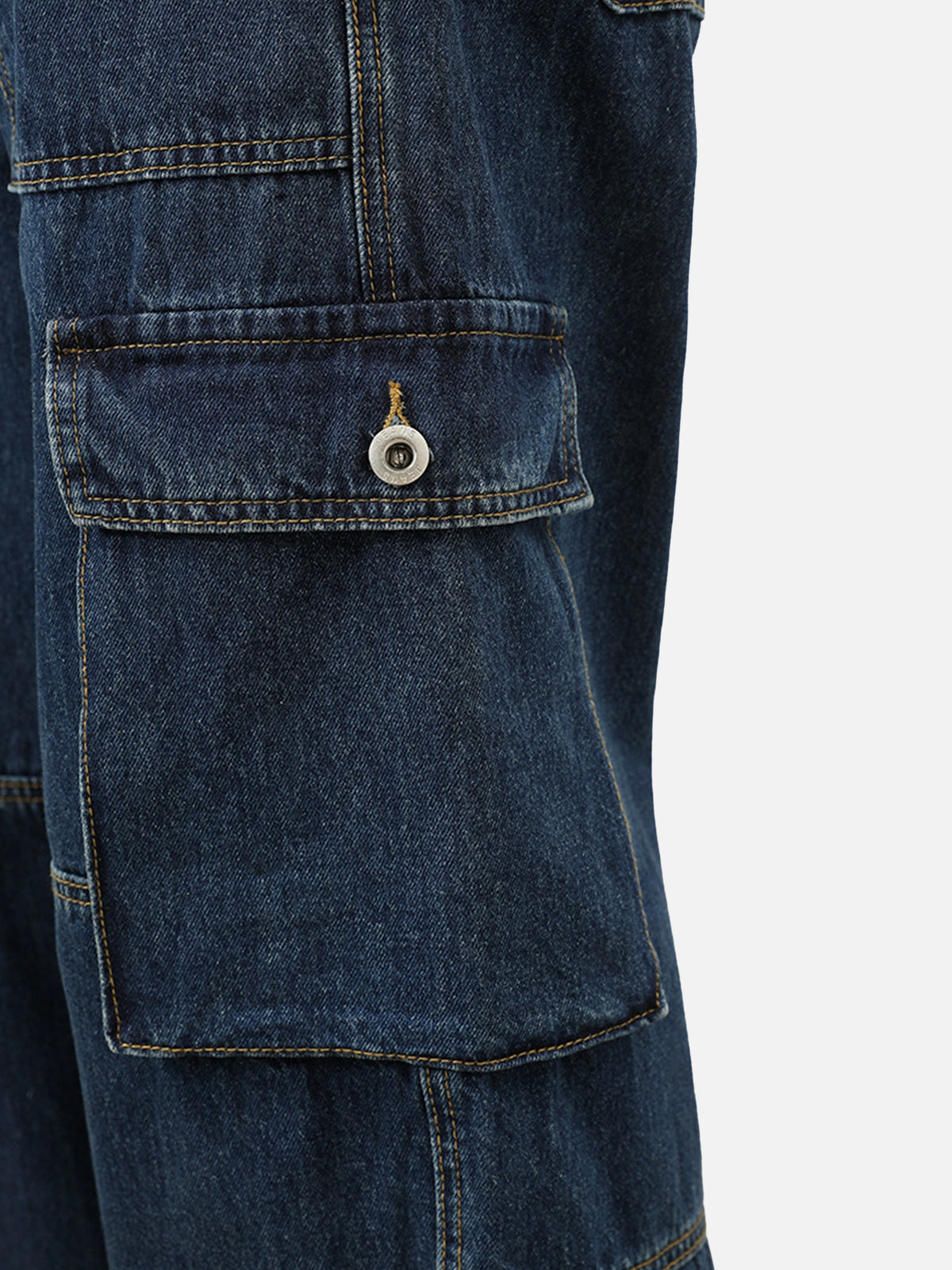 American Retro Multi-pocket Cargo Pants