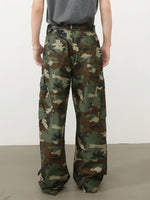 American Retro Camouflage Cargo Pants