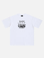 Niche-design Urban-print T-shirt