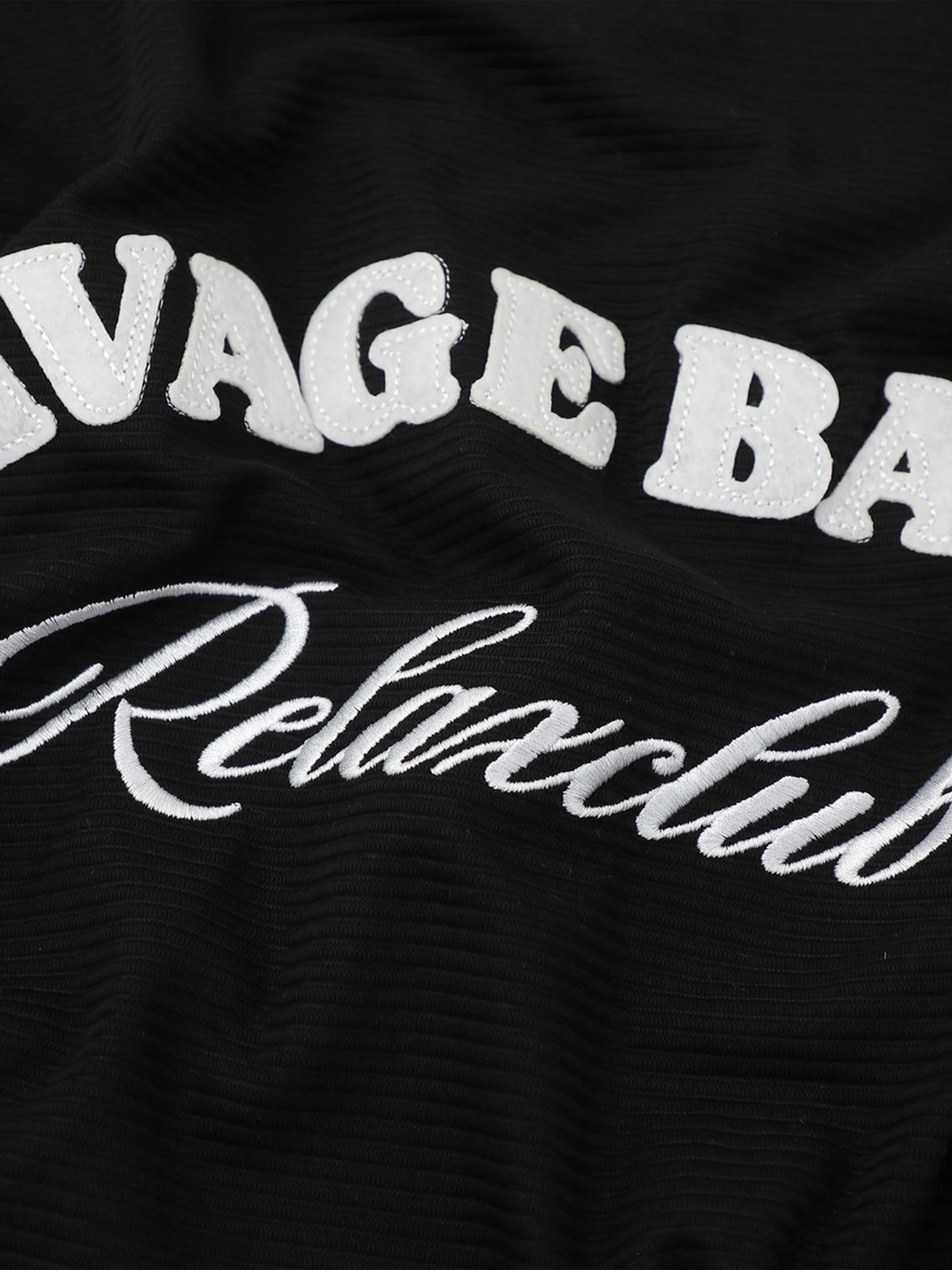 Niche Letter Appliqué T-shirt