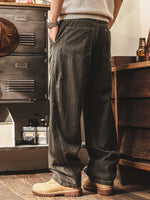 Maillard-style Straight-leg Casual Cargo Pants