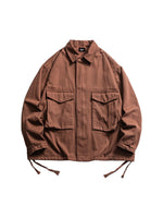 Japanese-style Large-pocket Work Jacket