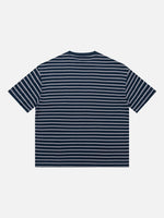 270g Heavyweight Striped Loose-fit T-shirt