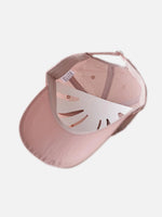 Letter-embroidered Quick-drying Baseball Cap