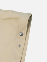 Barn-style Workwear Canvas Loose-fit Jacket