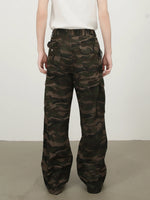 American Retro Multi-pocket Cargo Pants