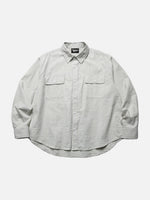 Seersucker Striped Long-sleeve Shirt