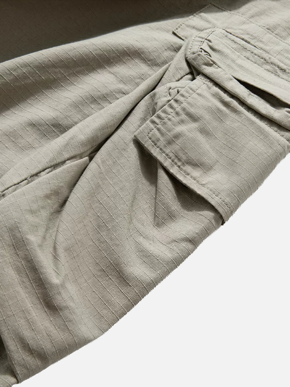 Wide-leg Cargo Pants With Large Pockets