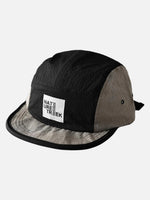Quick-drying, Color-block, Short-brimmed 5-panel Baseball Cap