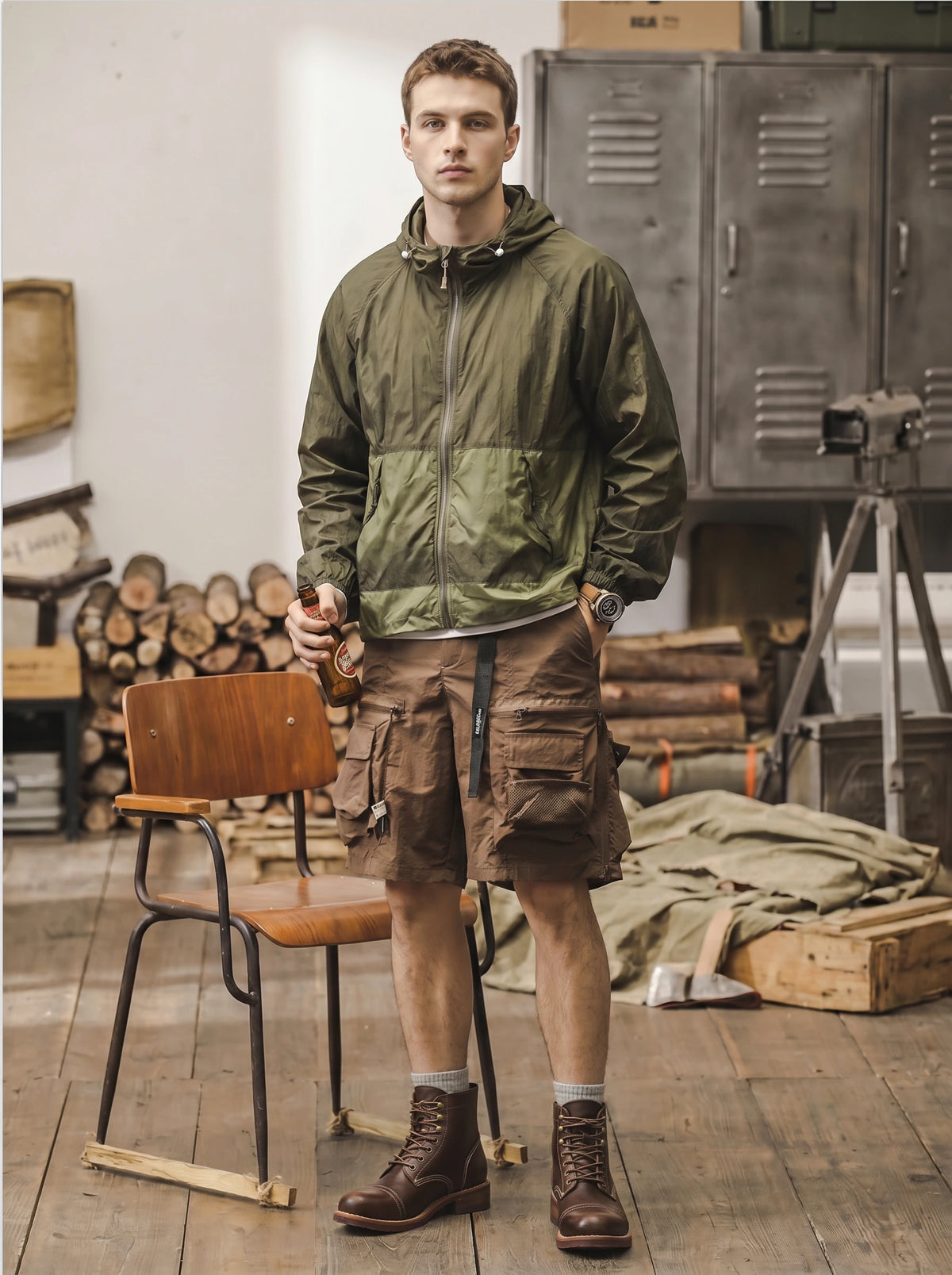 Americana-style Vintage American-retro Combat Boots