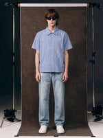 Retro Plaid Short-sleeve Shirt