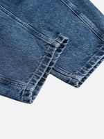 Washed Tapered Cargo Pants