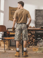 American-Style Camouflage Cargo Shorts