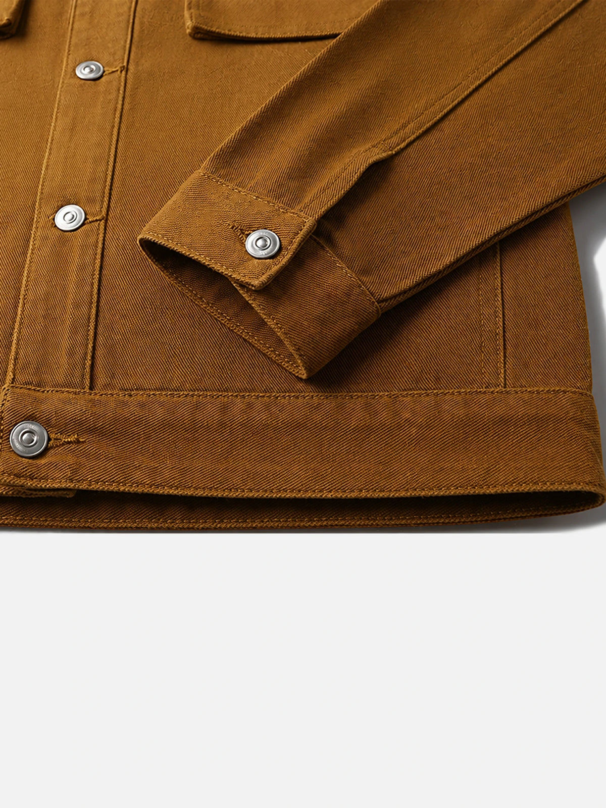 American-style Heavyweight Vintage Denim Work Jacket