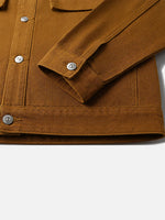 American-style Heavyweight Vintage Denim Work Jacket
