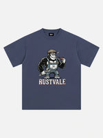 Vintage Mechanic Gorilla Printed Tee