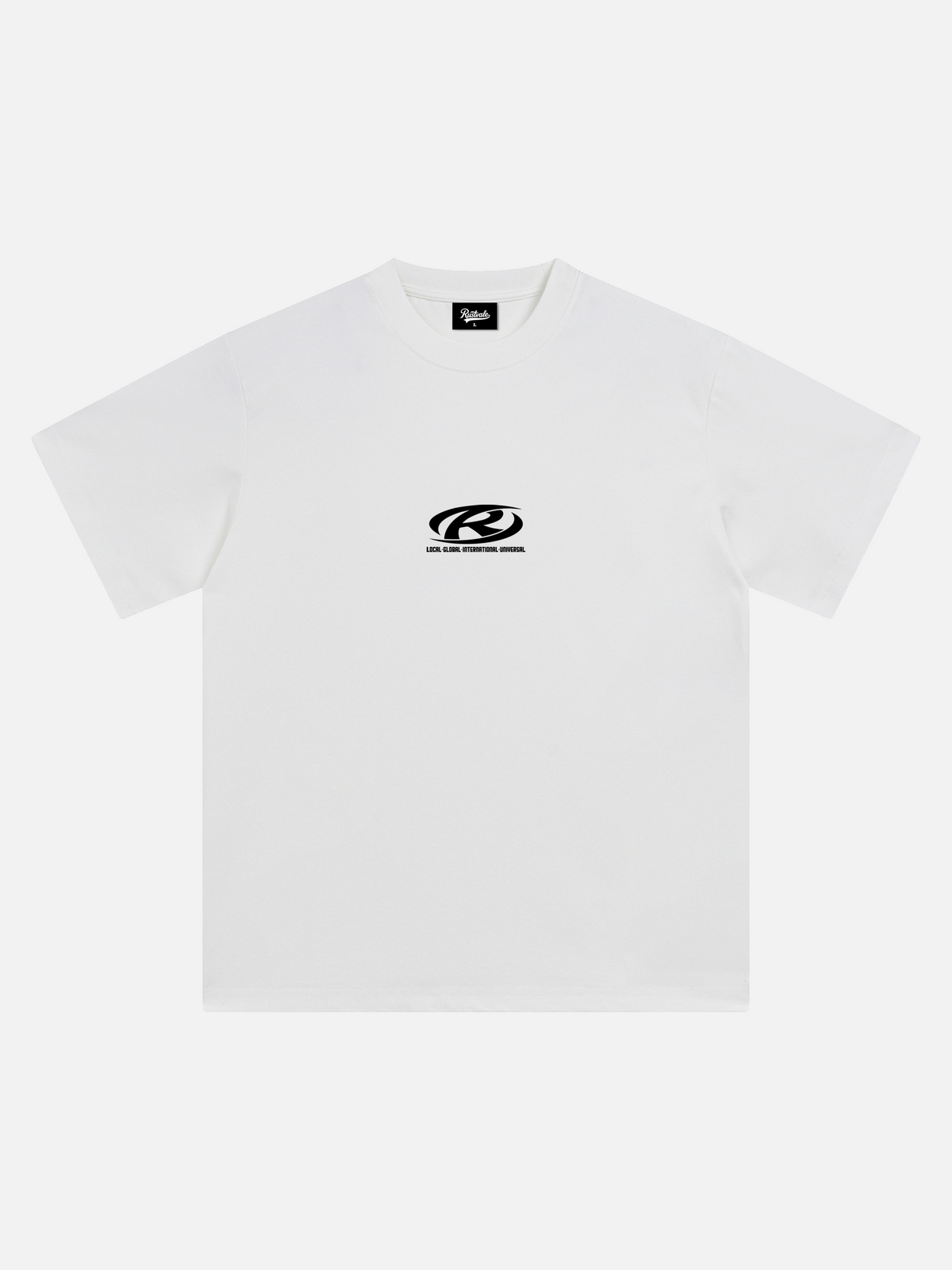 Minimal R Logo Oversized Tee