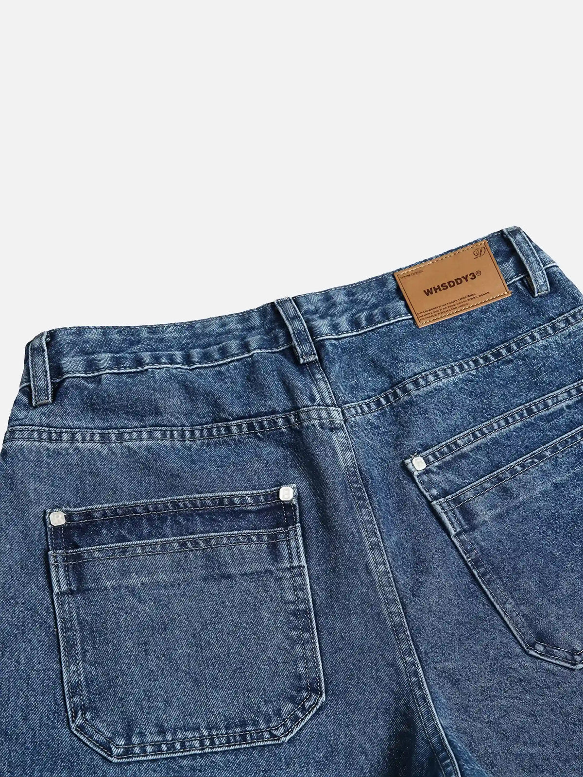 Washed Tapered Cargo Pants