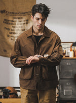 American Vintage Workwear-style Loose-fit Long-sleeve Shirt