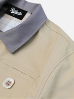 Barn-style Workwear Canvas Loose-fit Jacket