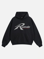 Minimal Dot-matrix Logo Hoodie