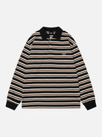American Retro-style Loose-fit Long-sleeve T-shirt