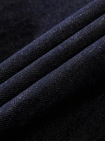 Pu Leather Collared Jacket With Double-ended Zipper