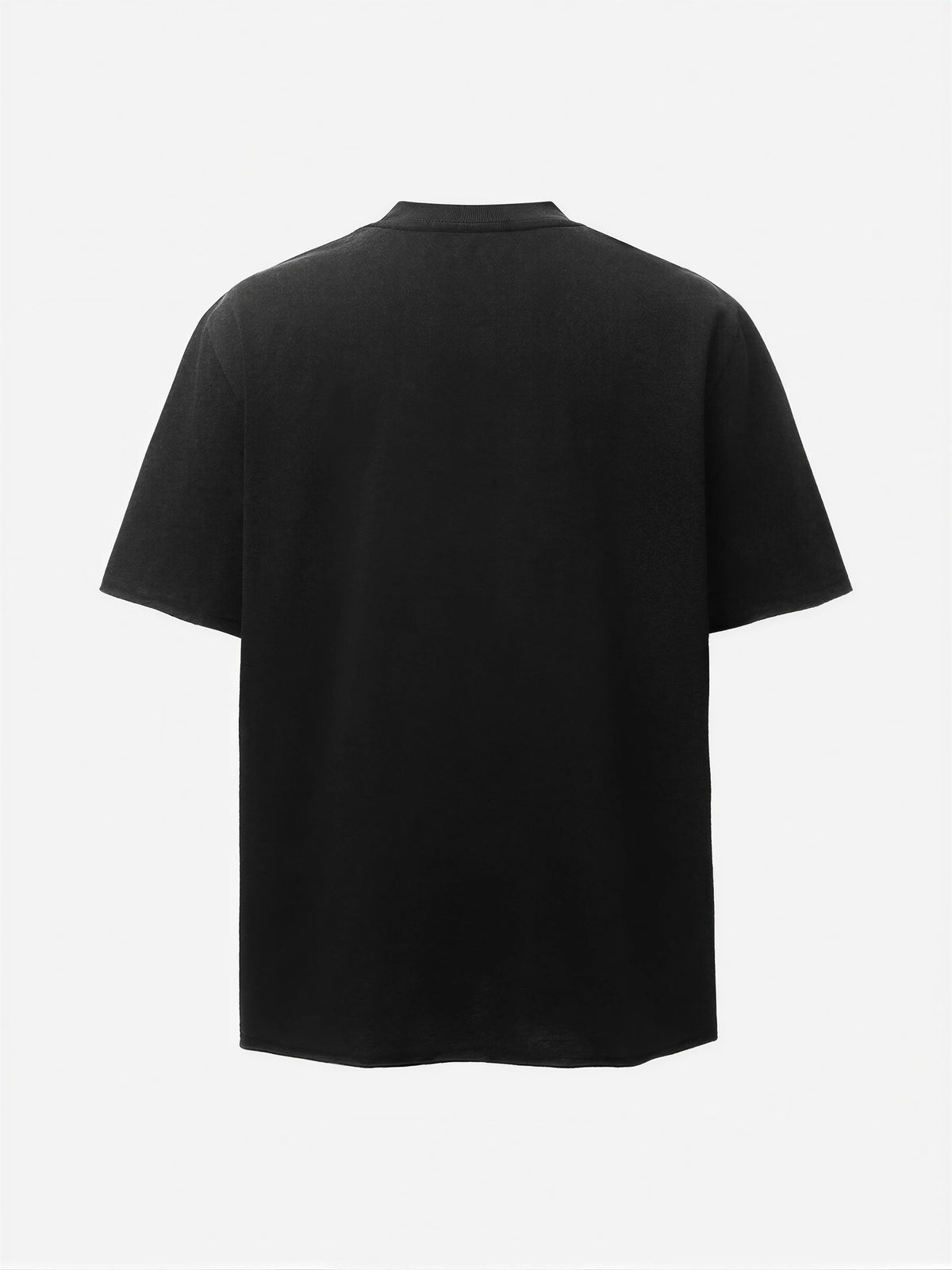 T-Shirt mit einzigartigem Schulterausschnitt-Design