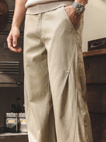Maillard-style Straight-leg Casual Cargo Pants