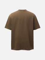 T-Shirt mit einzigartigem Schulterausschnitt-Design