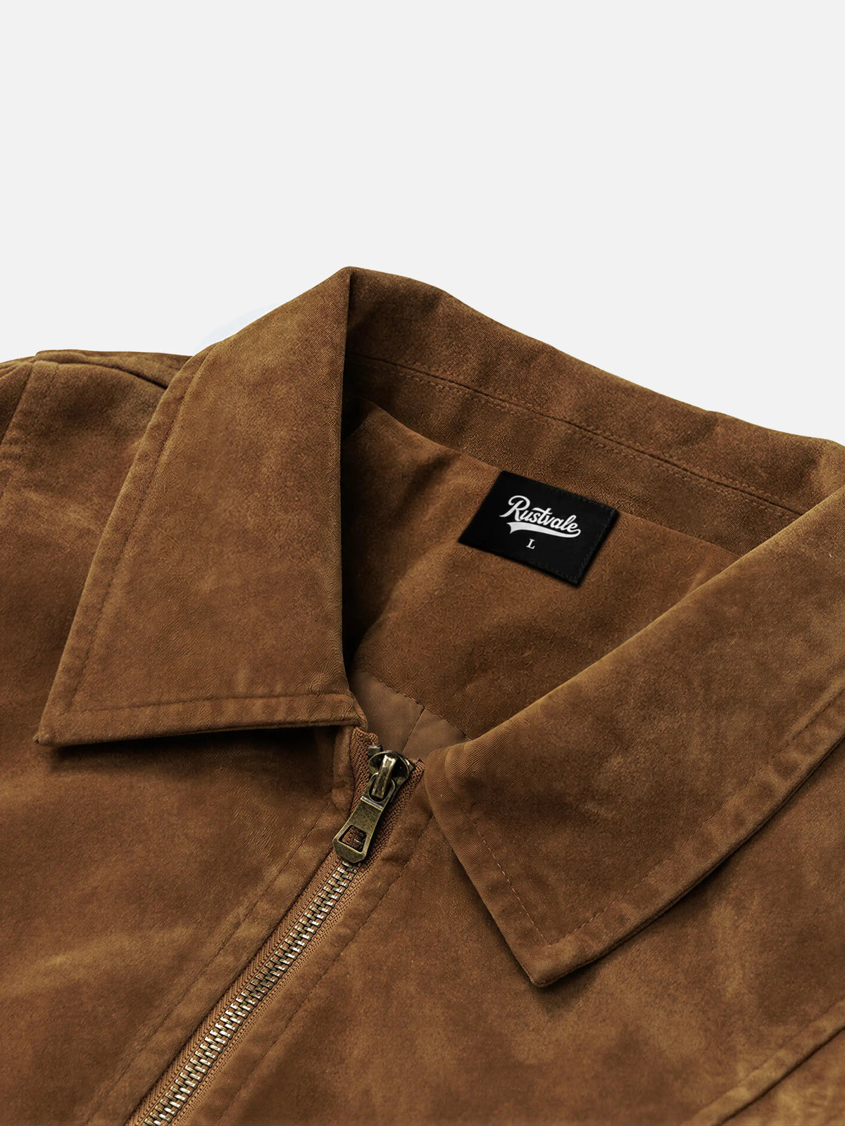Retro Waist-defining Suede Jacket