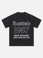 Vintage Gothic Slogan Tee