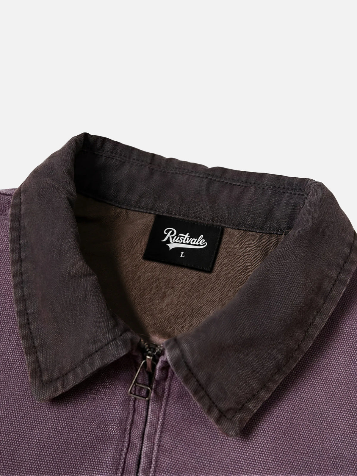 Vintage Distressed Washed Workwear Jacket