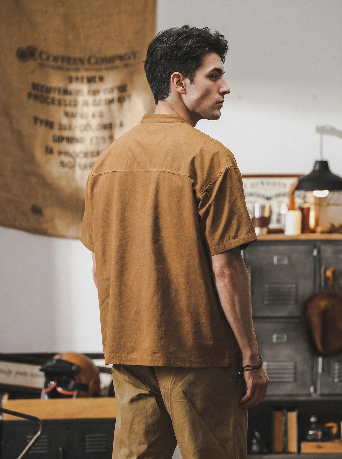 American Retro Loose-fit Short-sleeve Polo Shirt
