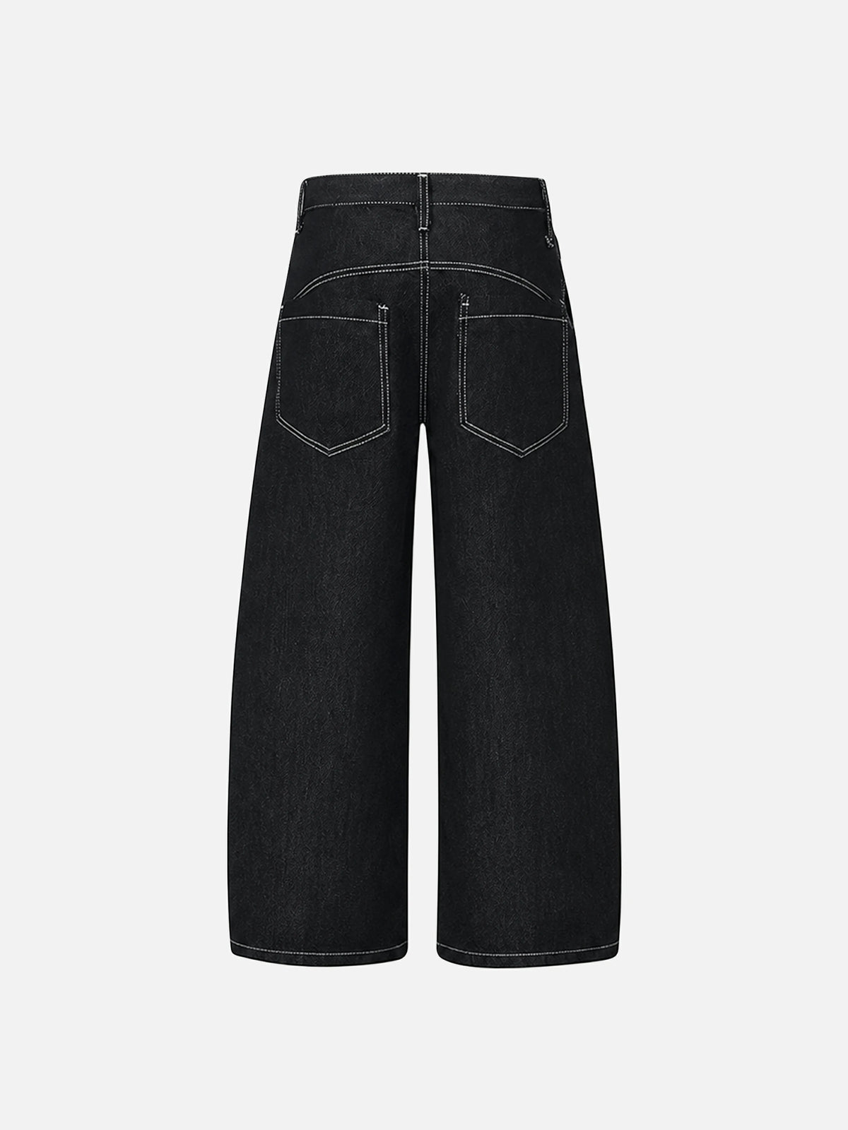 Jeans With Vintage Aircraft Buckle Design