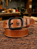 Versatile Handmade Men's Belt In Top-grain Cowhide