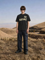 Rustvale Tape Effect Letter Tee