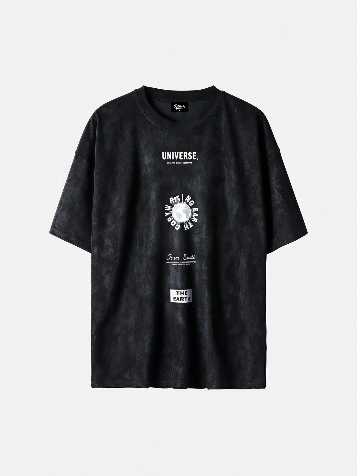 Retro Loose-fit Suede T-shirt