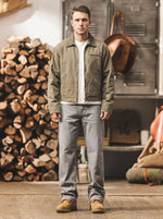Vintage-style Washed Denim Jeans